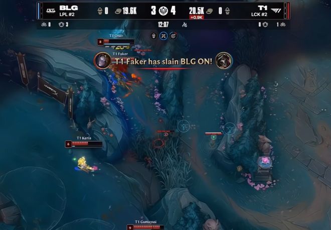 关于T13-0BLG：Faker瑞兹两度开车偷大龙，T1强势横扫BLG晋级的信息